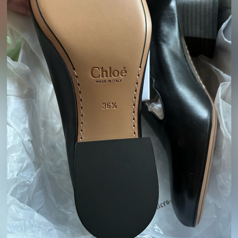 NEW CHLOE Scalloped Loafer Pump - Picture 5 of 9